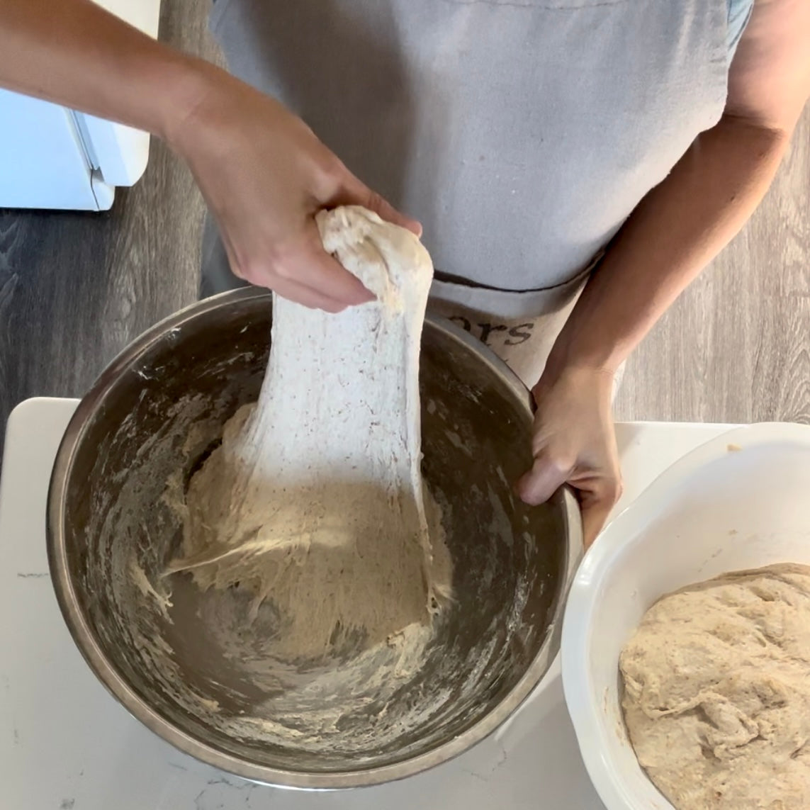 Printable Sourdough Essential Processes Recipes - Starter, Maintenance, Beginner Bread Recipe, Level 2 Hydration Recipes with Instructions